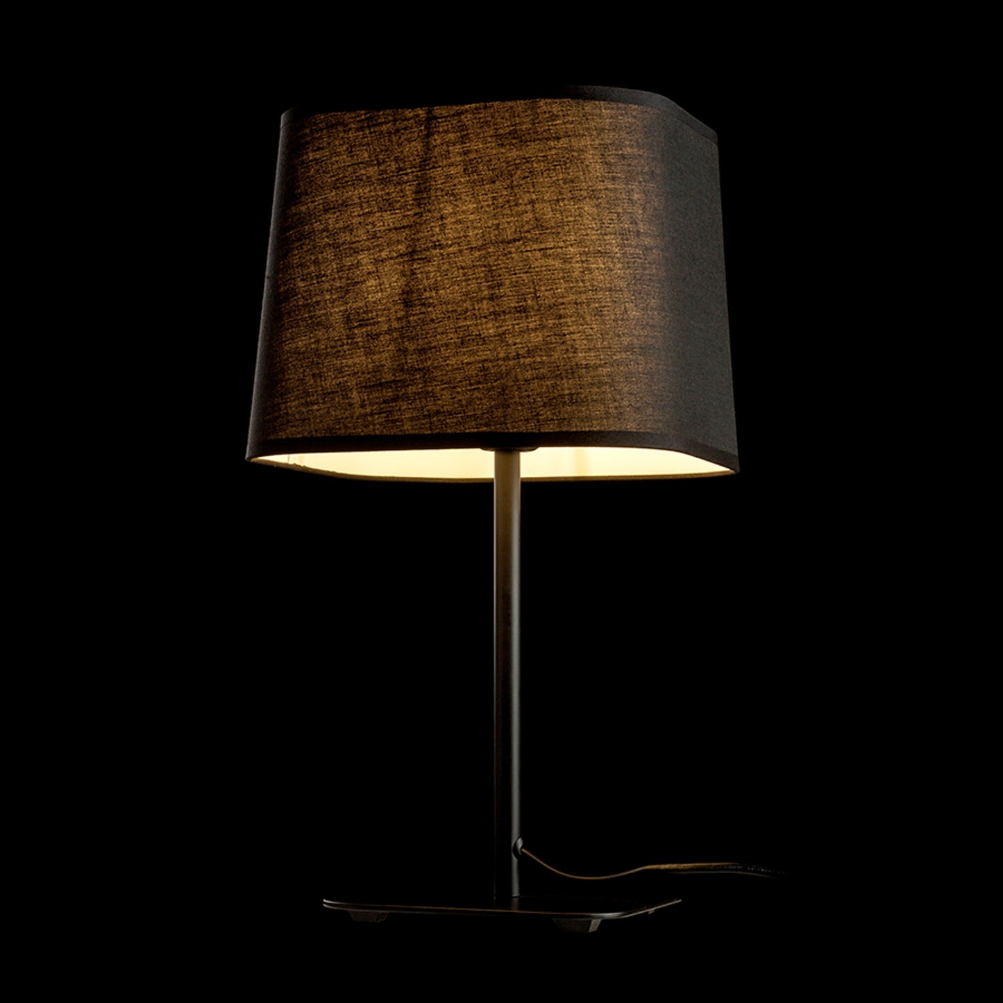 RENDL table lamp PERTH table black/black 230V LED E27 11W R13664 3