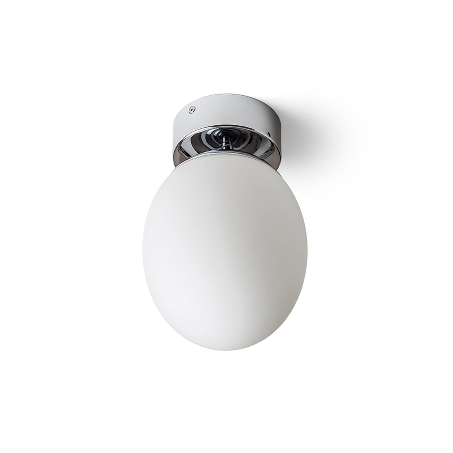 RENDL surface mounted lamp MERINGUE 16 ceiling opal-colored glass/chrome 230V LED E27 15W IP44 R13690 4