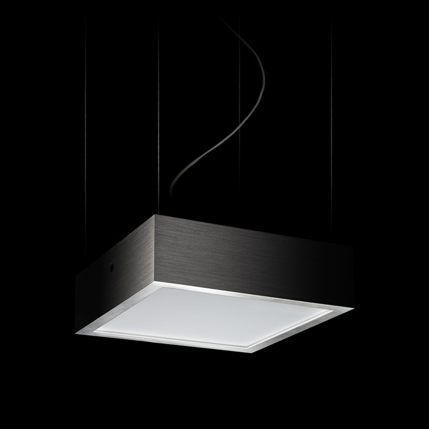 RENDL pendant lamp STRUCTURAL LED 20x20 pendant brushed aluminum 230V LED 12W 3000K R13709 2