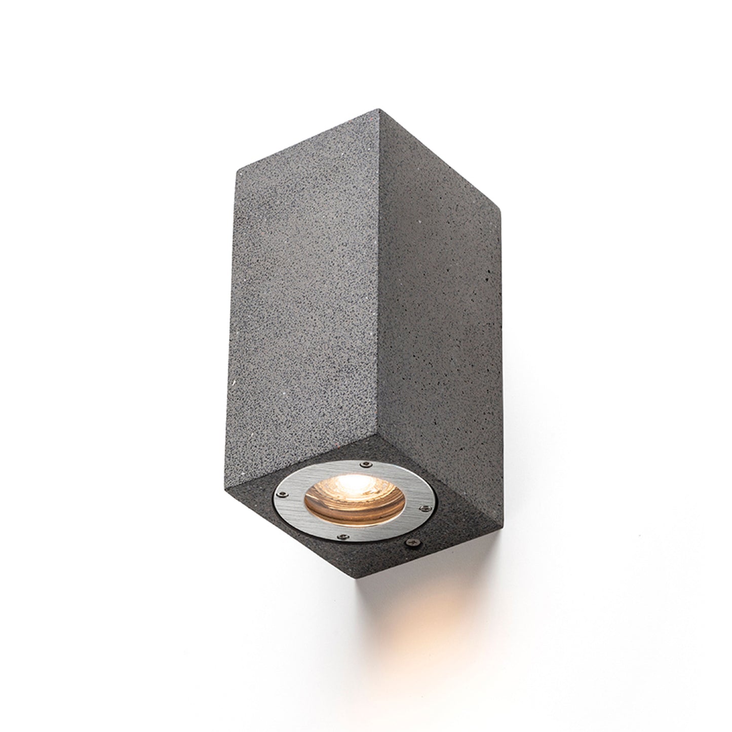 RENDL outdoor lamp KANE II wall concrete/dark granite 230V LED GU10 2x5W IP65 R13794 1