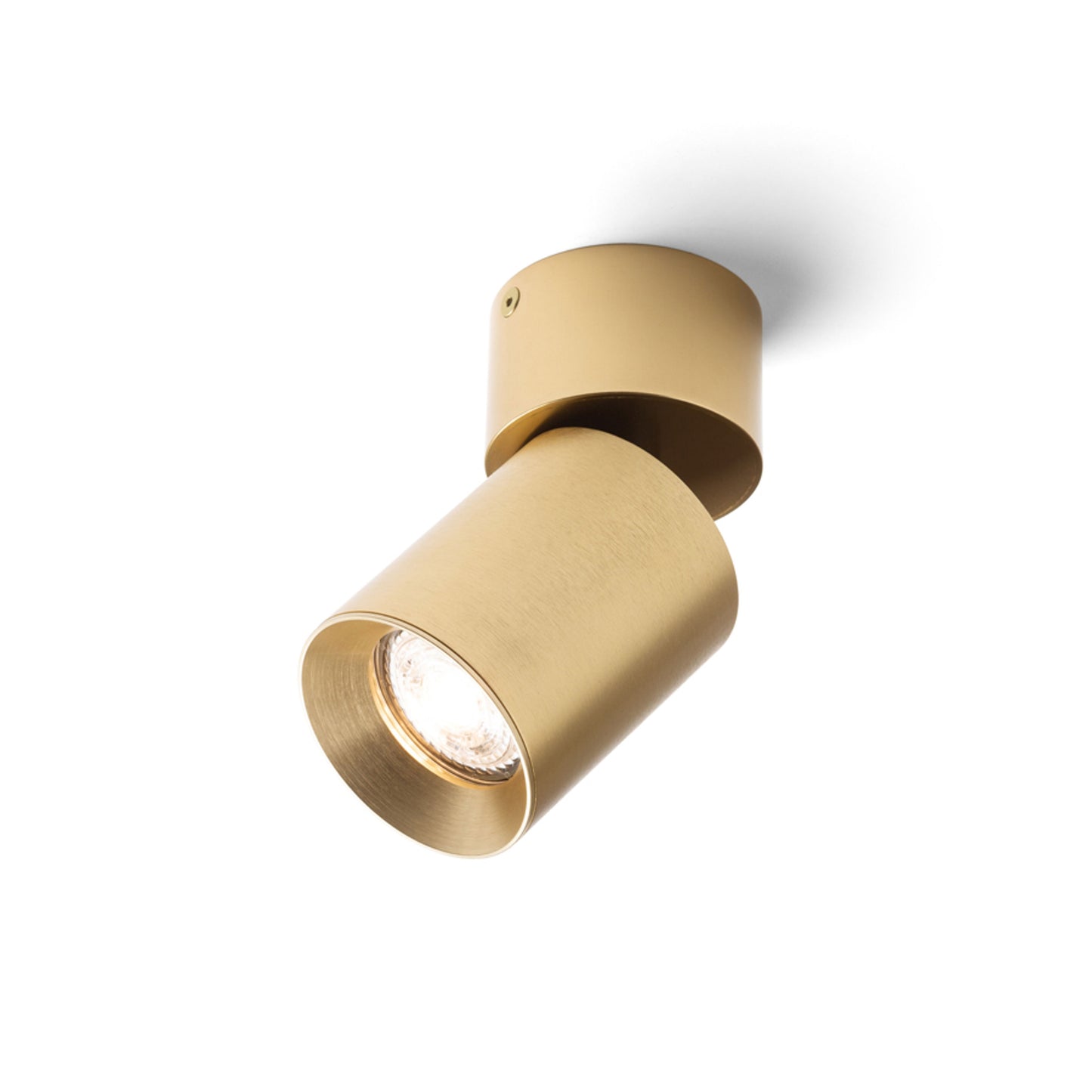RENDL spotlight DARIO ceiling brushed brass 230V LED GU10 9W R13869 1