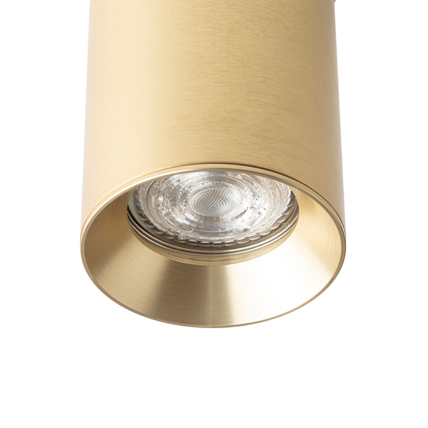 RENDL spotlight DARIO ceiling brushed brass 230V LED GU10 9W R13869 9