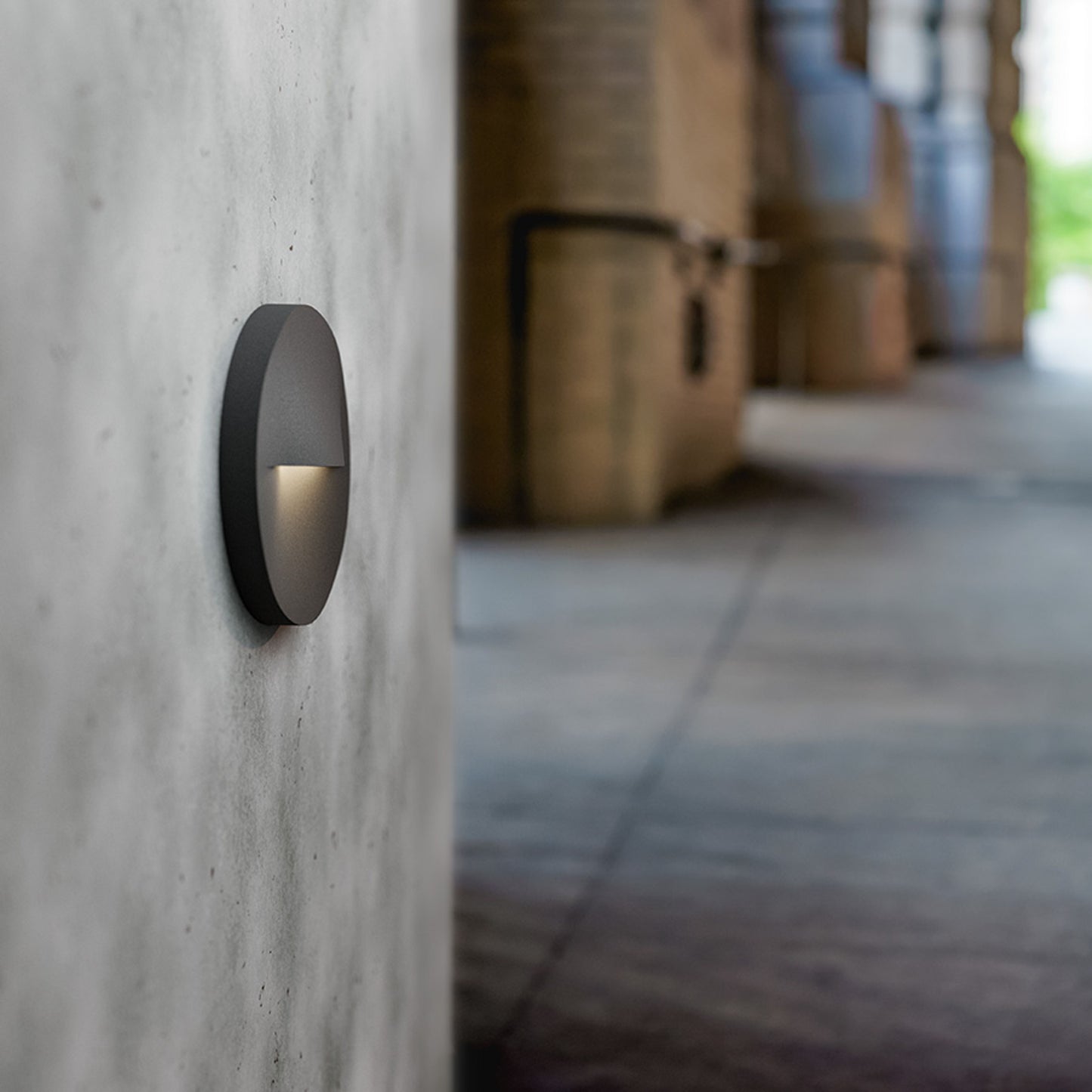 RENDL outdoor lamp BOBO R wall anthracite grey 230V LED 3W IP65 3000K R13933 3
