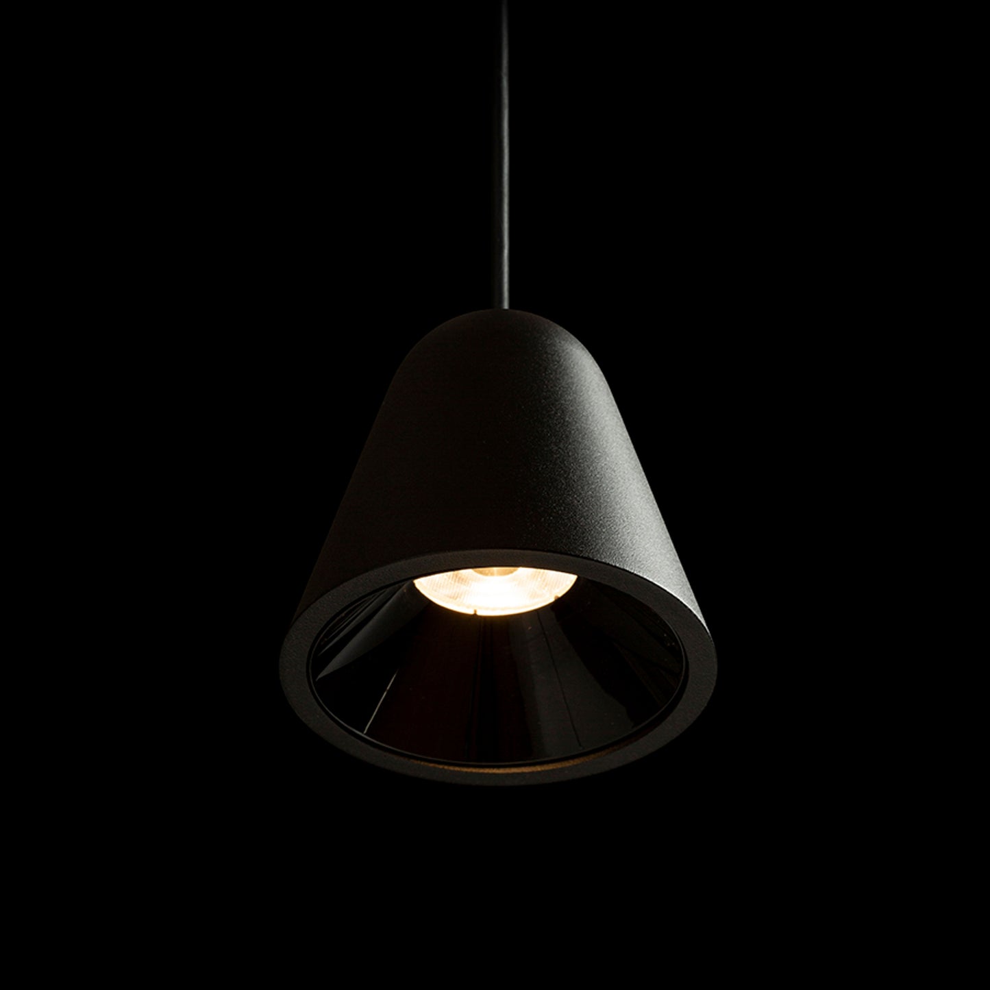 RENDL pendant lamp STIG pendant black 230V LED 6.8W 34° 3000K R13940 4