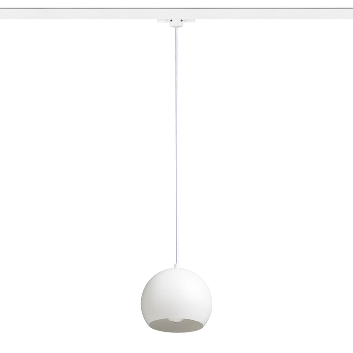 RENDL 3-circuit track system AGNETA for 3-circuit tracks pendant white 230V LED E27 11W R13974 1