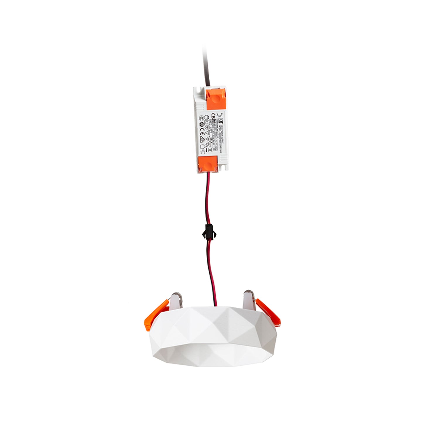 RENDL recessed light MARENGA RD5 28 recessed white Eco PLA 230V LED 6W 3000K R14006 7