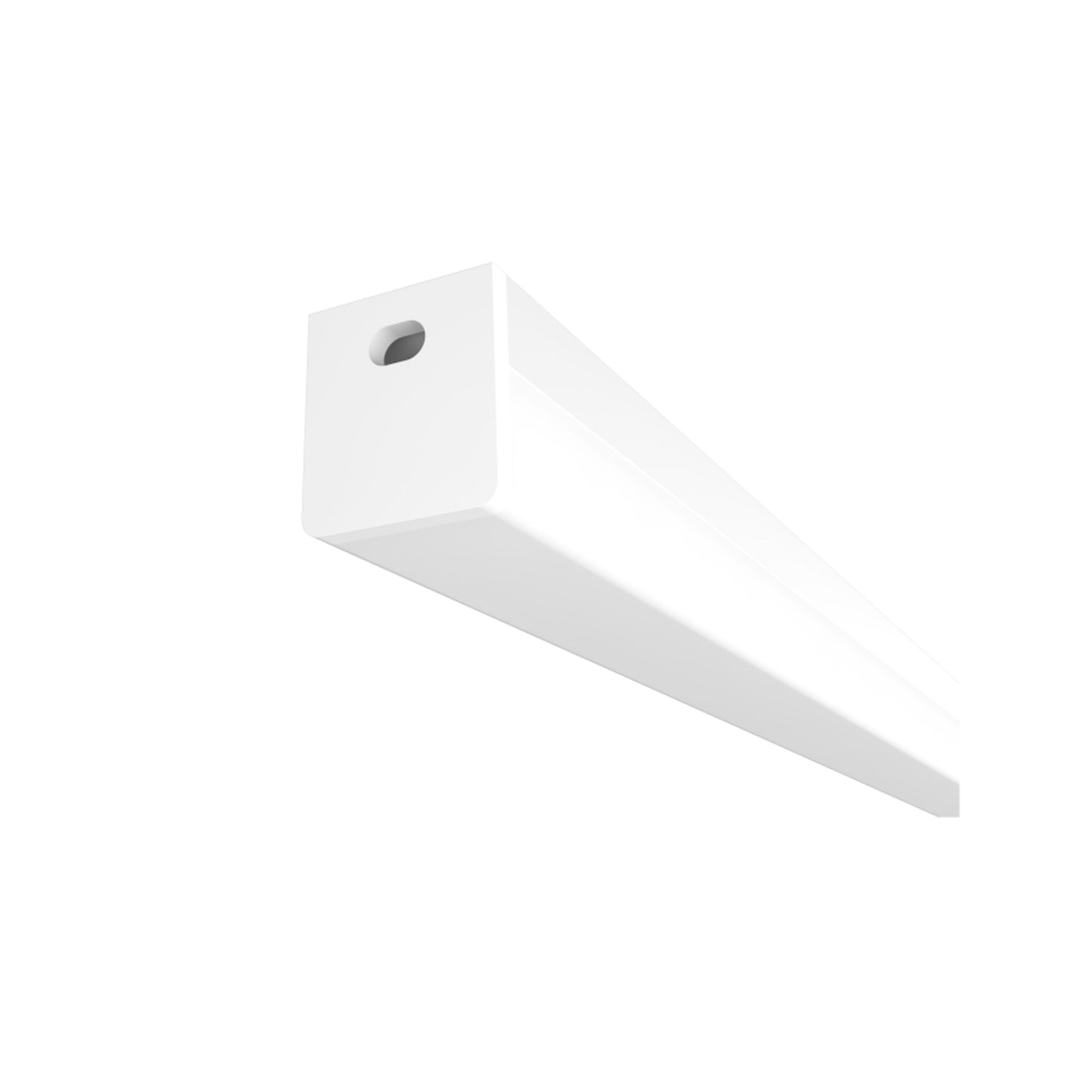 RENDL LED-strip LED PROFILE H surface mounted 1m white matte acrylic/aluminum R14089 1