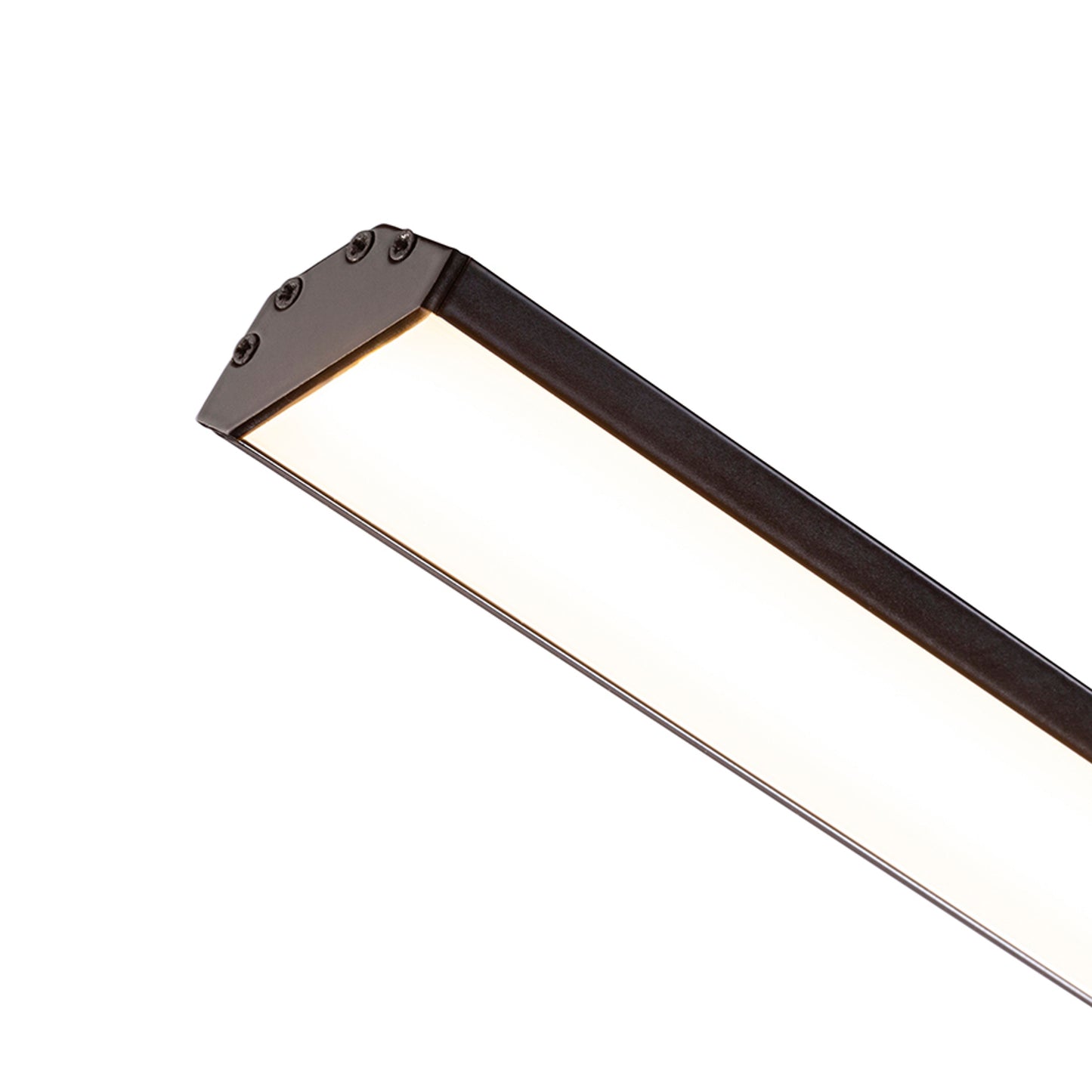 RENDL LED-strip LED PROFILE J surface mounted 1m black matte acrylic/aluminum R14094 1