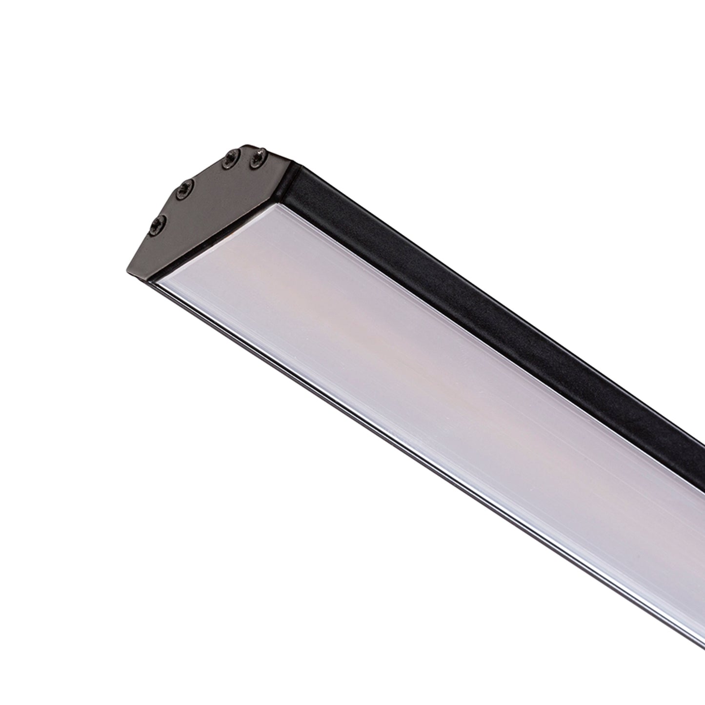 RENDL LED-strip LED PROFILE J surface mounted 1m black matte acrylic/aluminum R14094 3