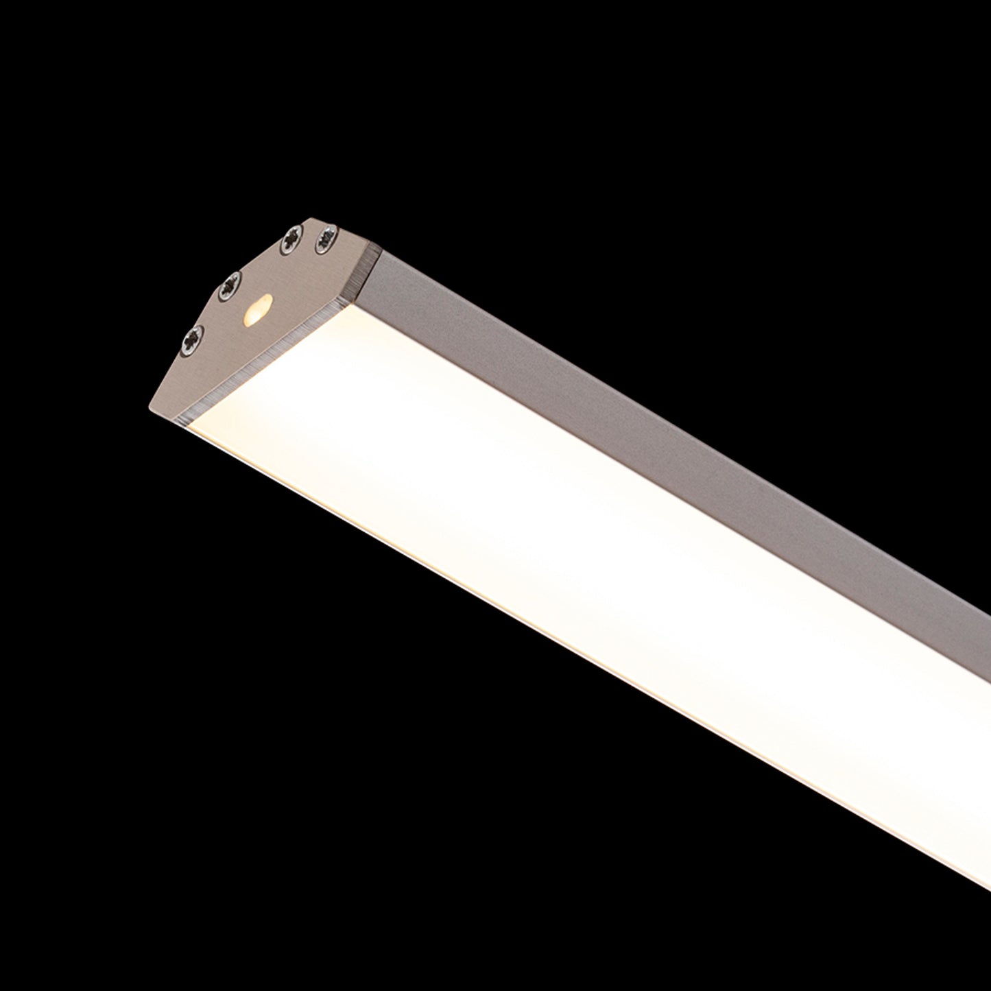 RENDL LED-strip LED PROFILE J surface mounted 1m anodized aluminum/matte acrylic R14095 3