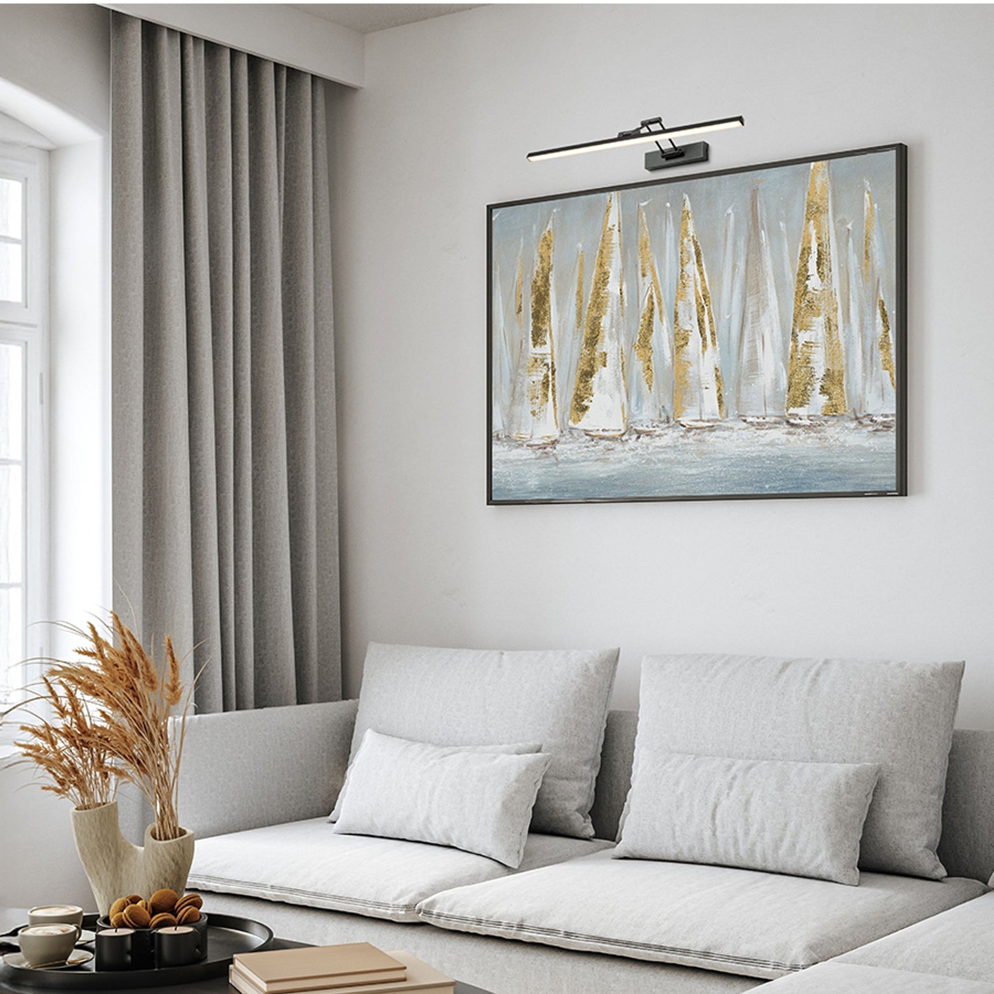 RENDL wall lamp FRIDA 60 wall matte black 230V LED 12W 3000K R14152 2