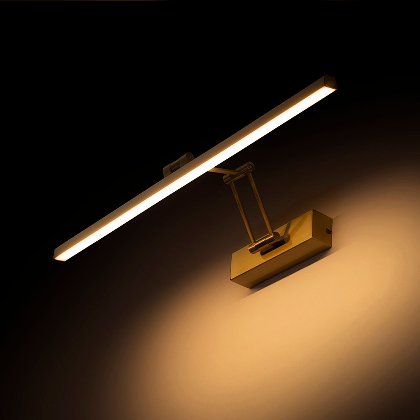 RENDL wall lamp FRIDA 60 wall old brass 230V LED 12W 3000K R14154 3