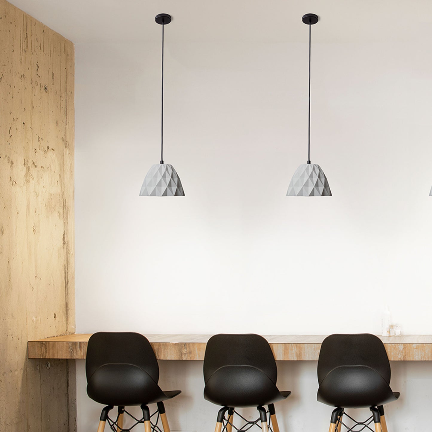 RENDL pendant lamp NAPLES pendant concrete 230V LED E27 7W R14183 3