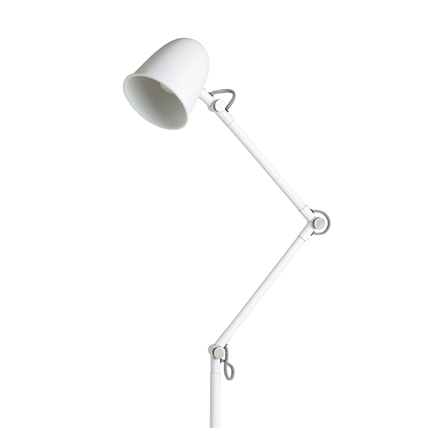 RENDL floor lamp DANNY floor white matt nickel 230V LED E14 5W R14189 8