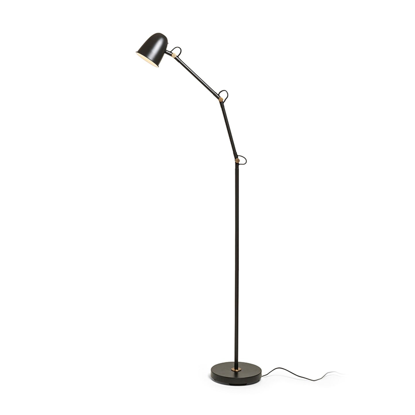 RENDL floor lamp DANNY floor black brass 230V LED E14 5W R14190 5