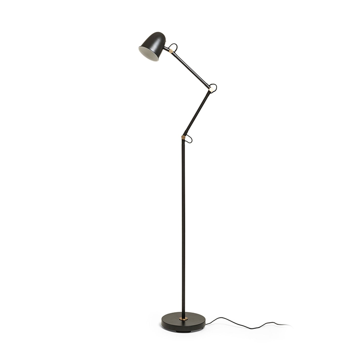 RENDL floor lamp DANNY floor black brass 230V LED E14 5W R14190 9