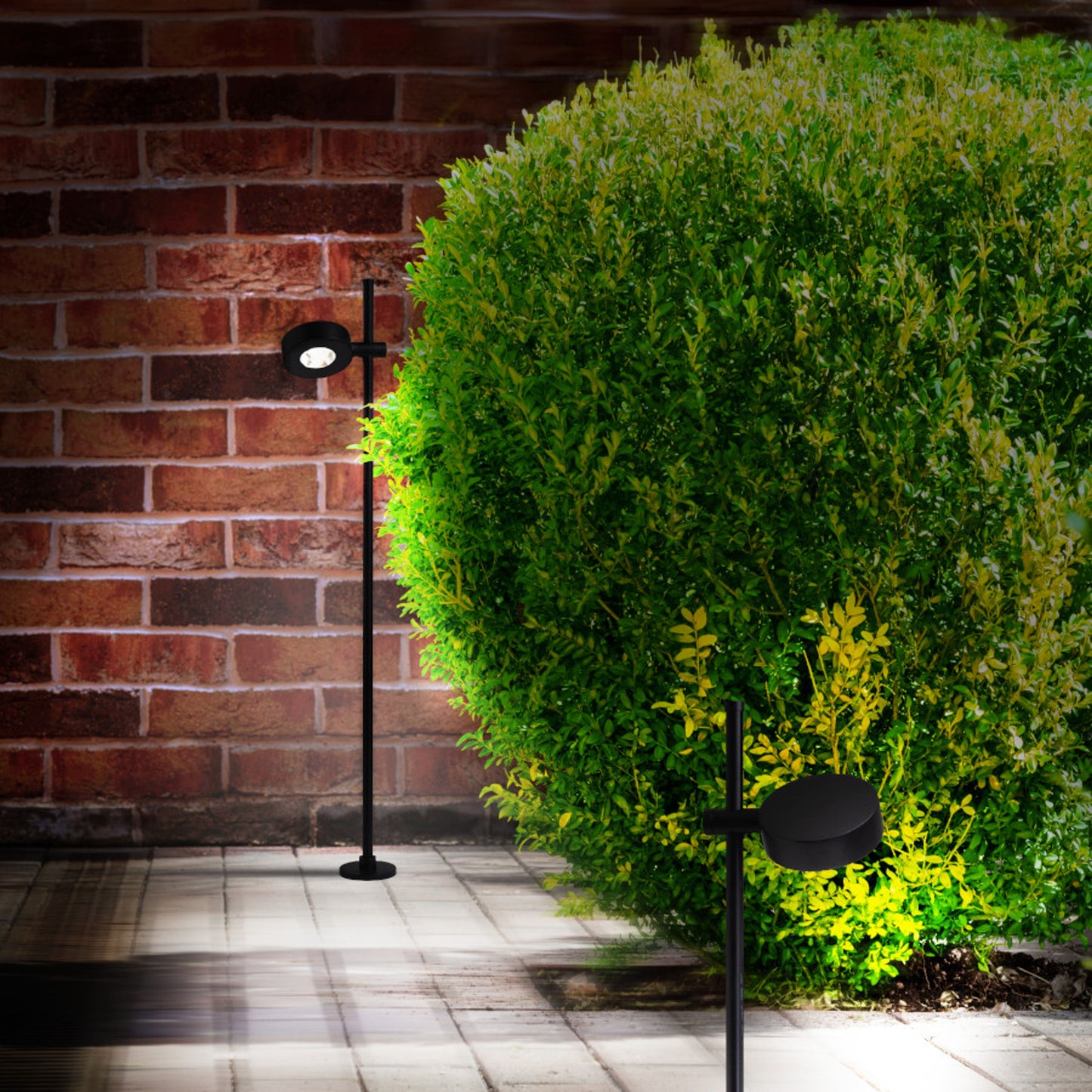RENDL outdoor lamp KATONA floor / on spike black 230V LED 7W 70° IP54 3000K R14196 11