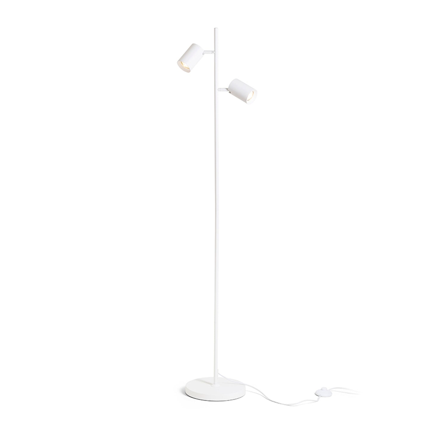 RENDL floor lamp FLYNN II floor white 230V LED GU10 2x9W R14266 1