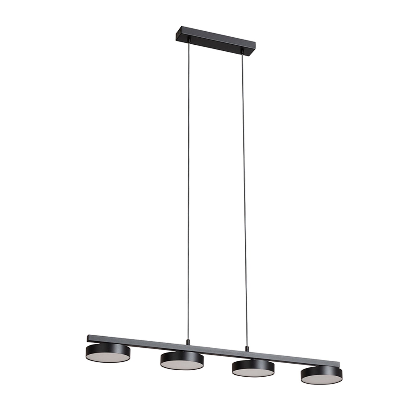 RENDL pendant lamp ARETHA IV pendant black 230V LED 4x12W 3000K R14424 1