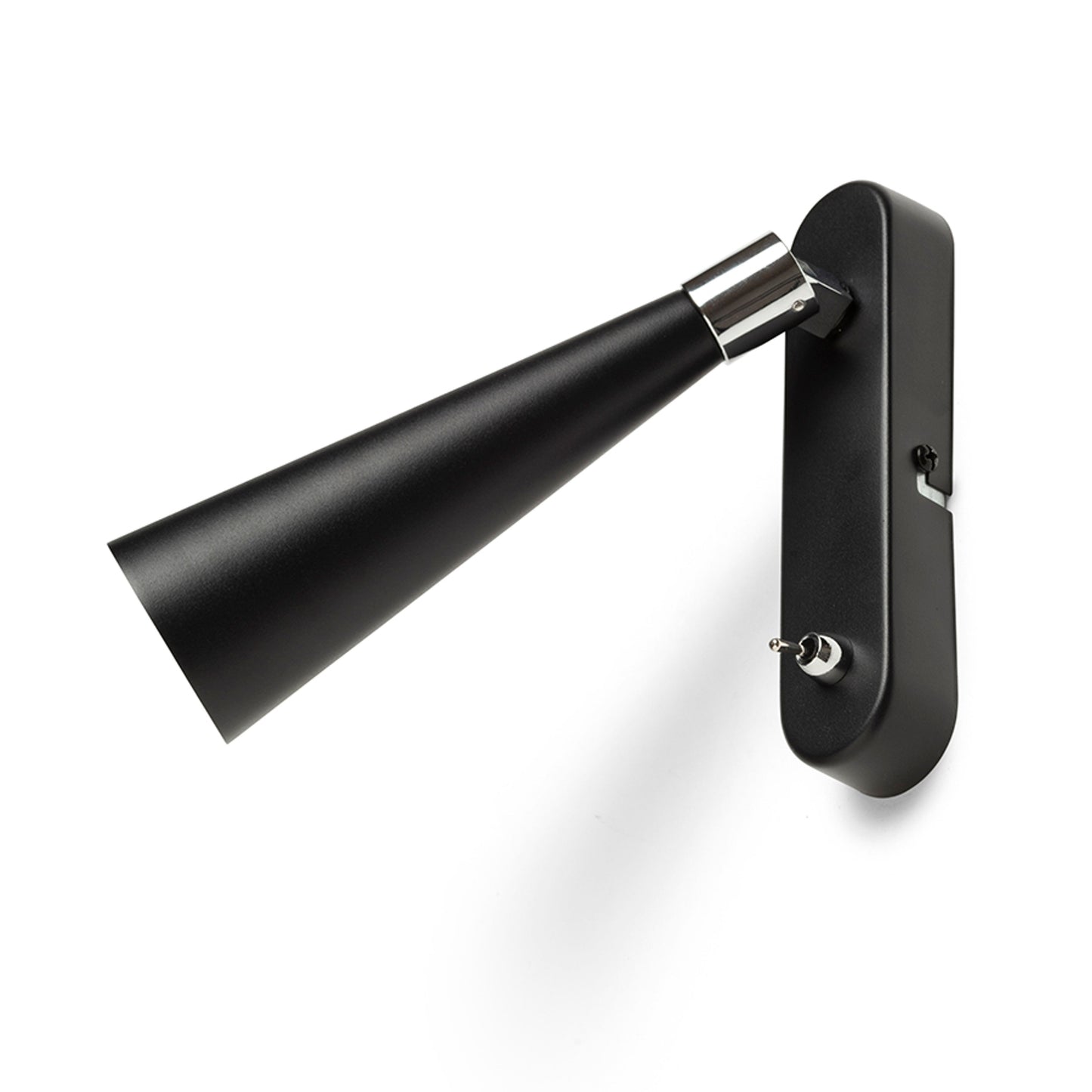 RENDL spotlight ALEXIS wall black chrome 230V LED GU10 5W R14467 3