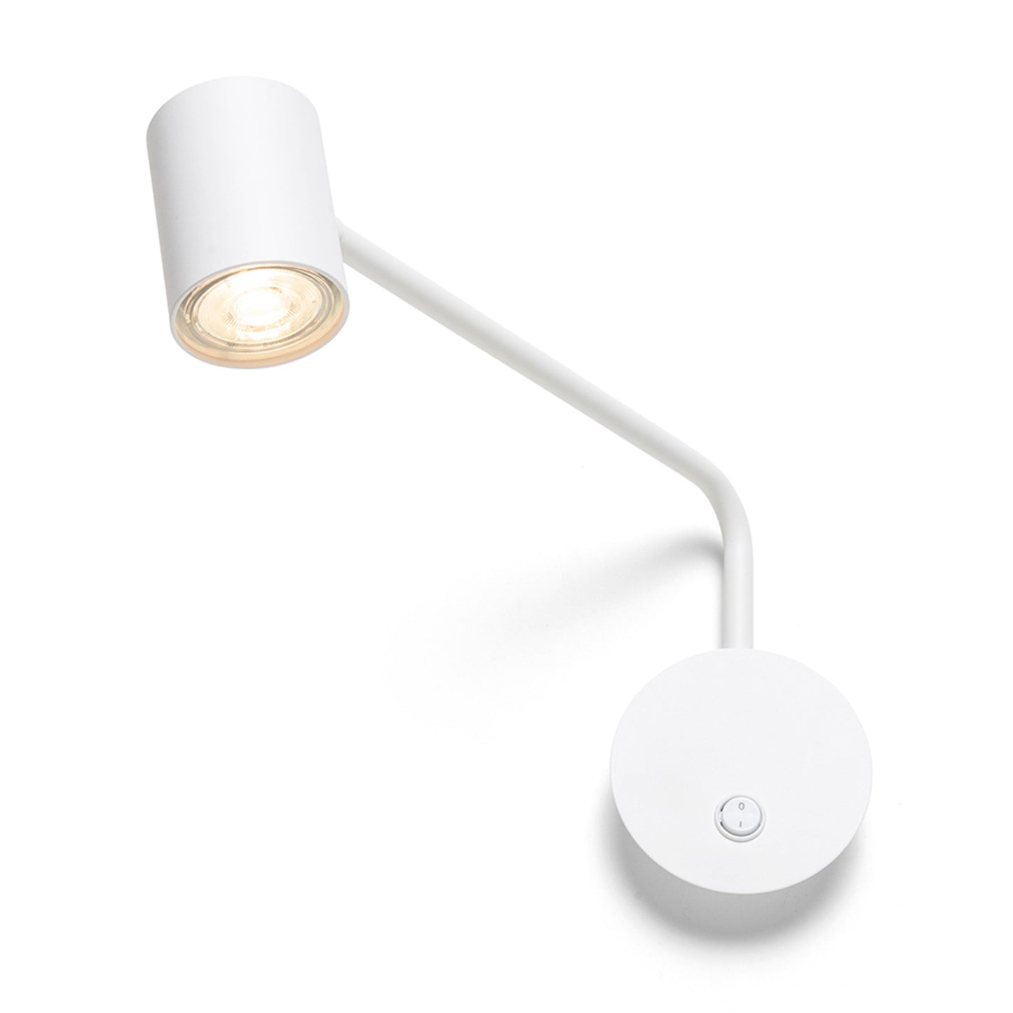 RENDL spotlight FILIP on an arm white 230V LED GU10 5W R14485 2