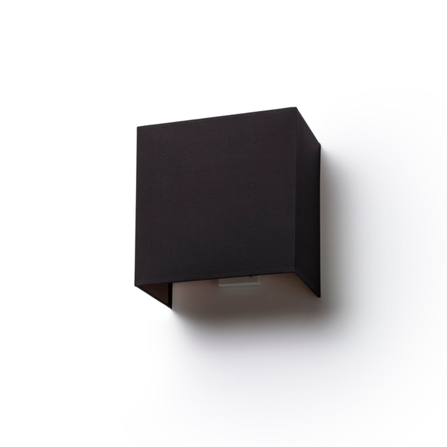 RENDL wall lamp LOPE W 25/14 wall Polycotton black/white PVC 230V LED E27 15W R14545 1