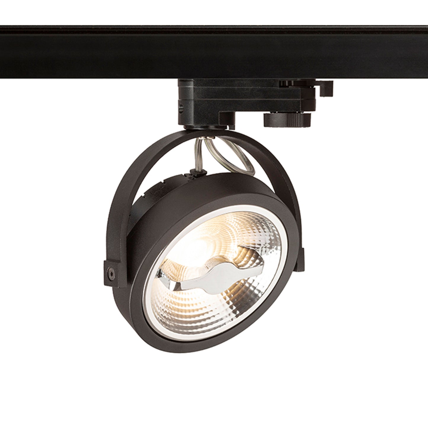 RENDL 3-circuit track system KELLY LED for 3-circuit tracks black 230V LED 12W 24° 3000K R14547 1
