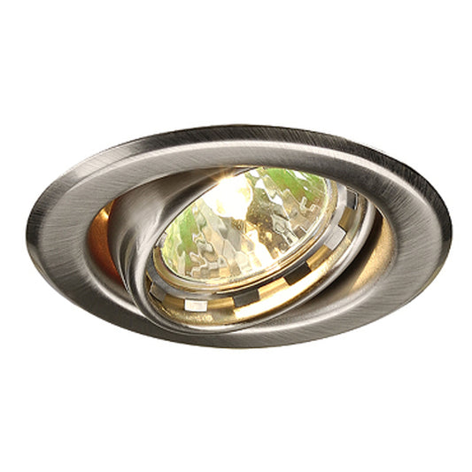 RENDL Outlet NEW TURNO MR16 recessed brushed metal 12V GU5,3 50W 112838 1