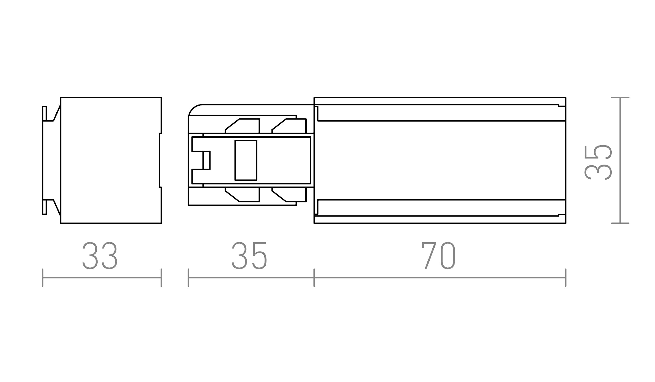 ZASILANIE Lewe EUTRAC  - Product sketch