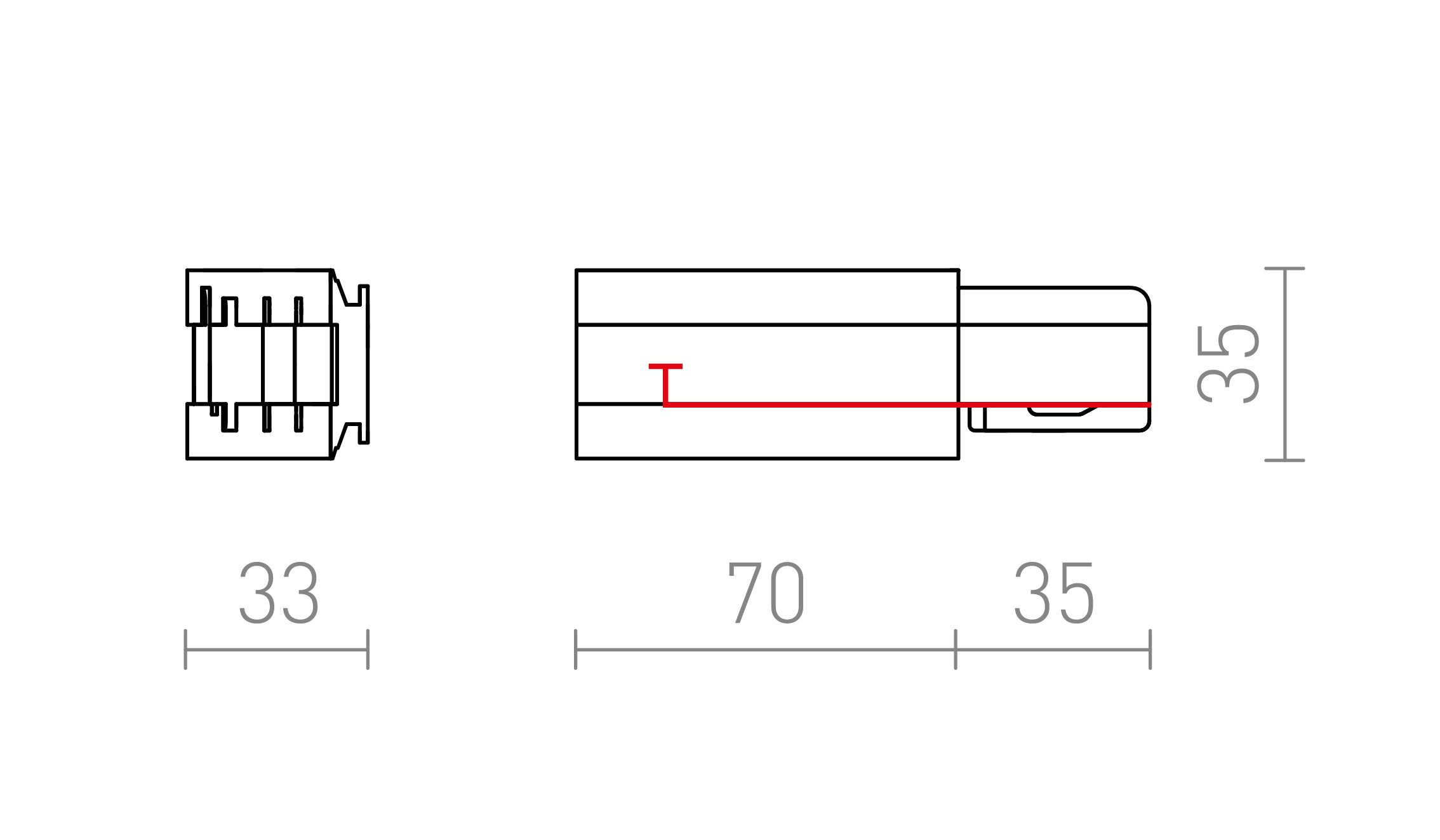 ZASILANIE Lewe EUTRAC  - Product sketch