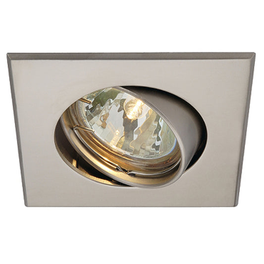 RENDL Outlet SQUARE recessed titanium 12V GU5,3 50W 113207 1