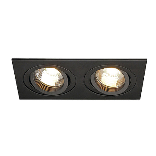 RENDL Outlet NEW TRIA II MR16 recessed black 12V GU5,3 2x50W 113482 1