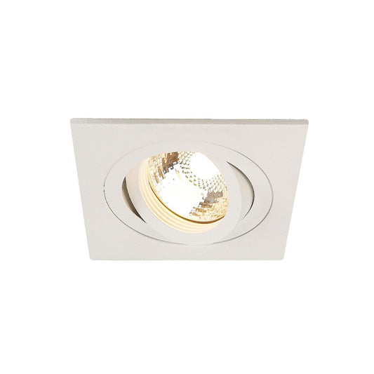 RENDL Outlet NEW TRIA SQ I MR16 recessed matte white 12V GU5,3 50W 113501 1