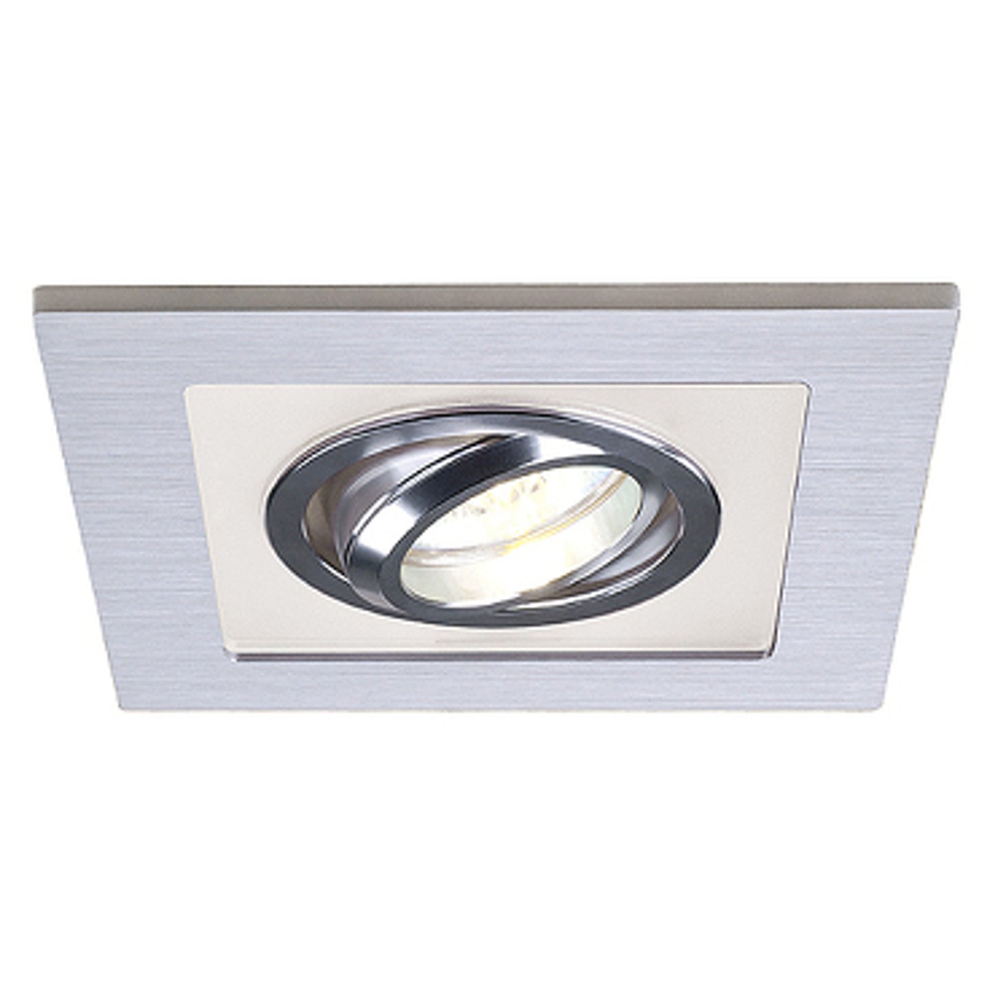 RENDL Outlet NICELIGHT I recessed brushed aluminum/satinated glass 12V GU5,3 50W 114941 1