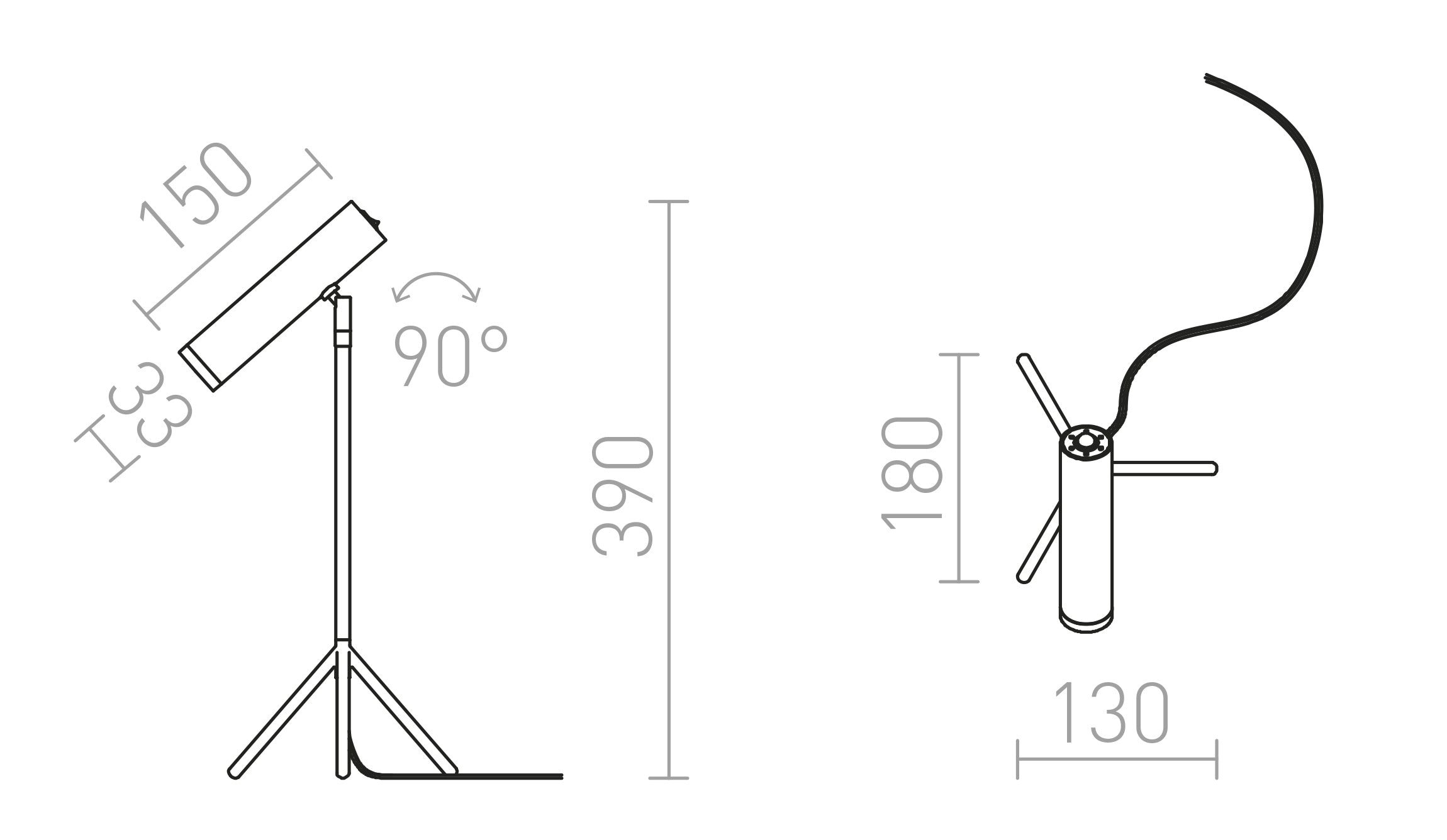 COZY STOŁOWA - Product sketch