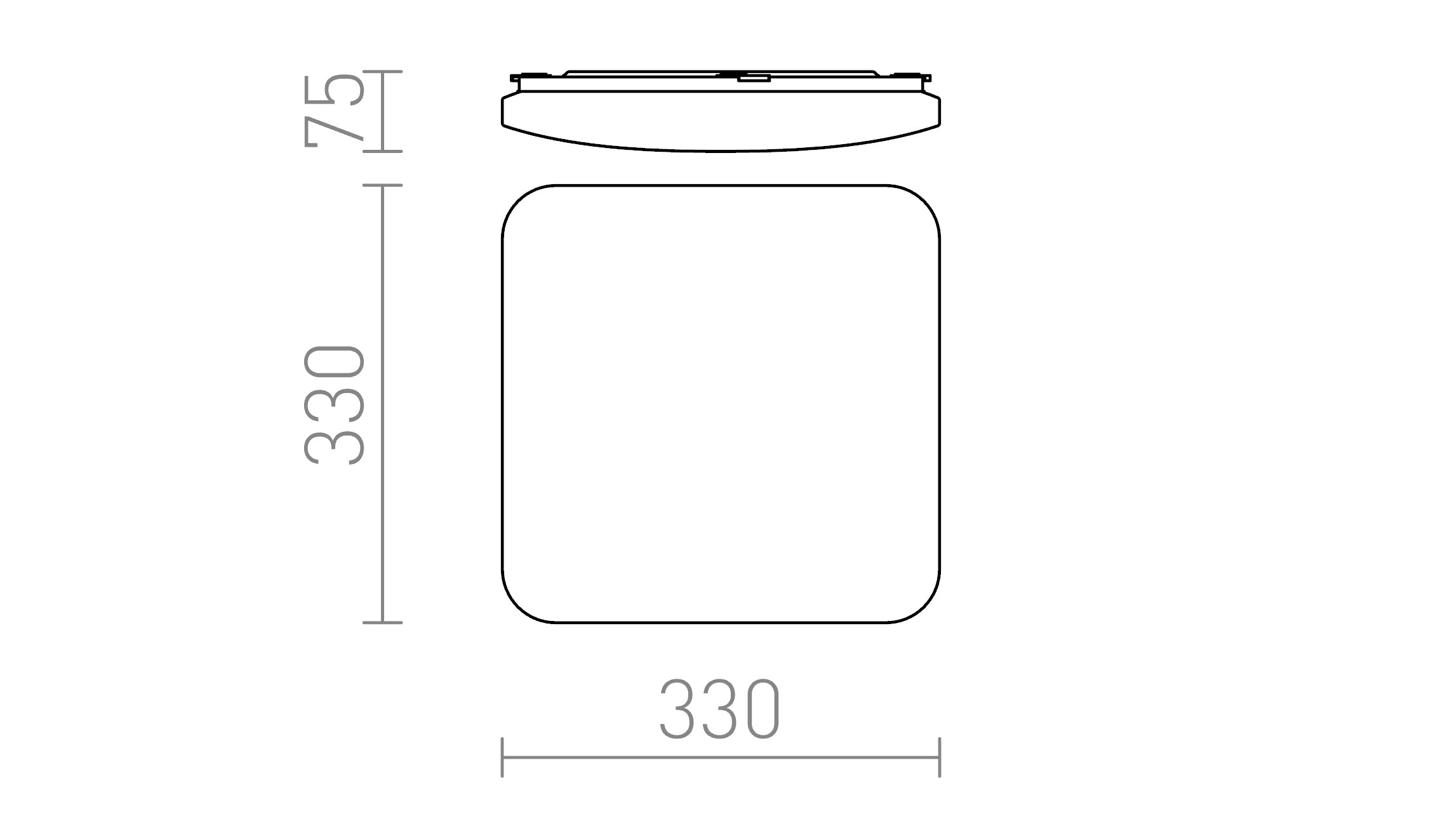 SEMPRE SQ 33 - Product sketch