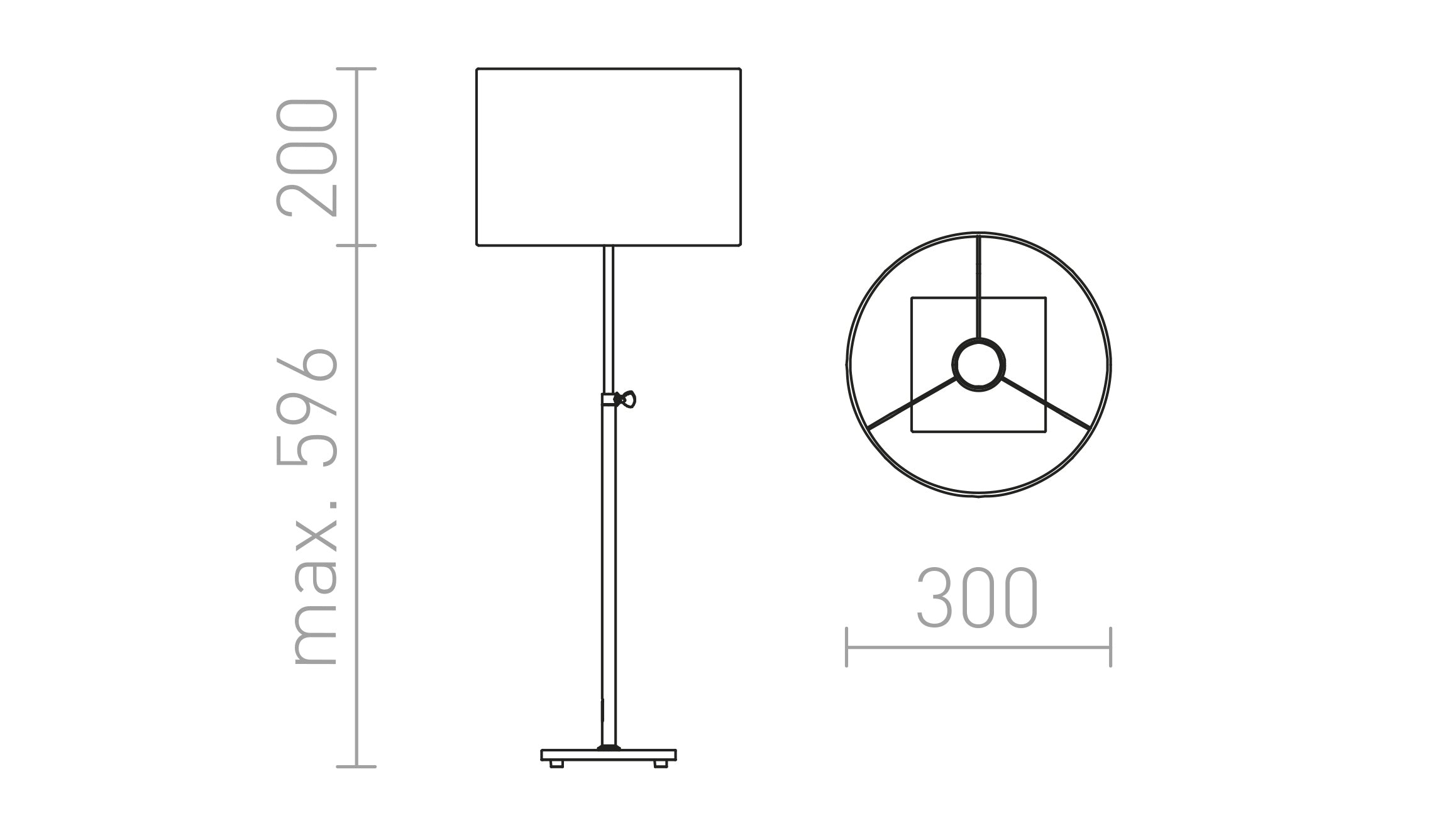 EDIKA STOŁOWA - Product sketch