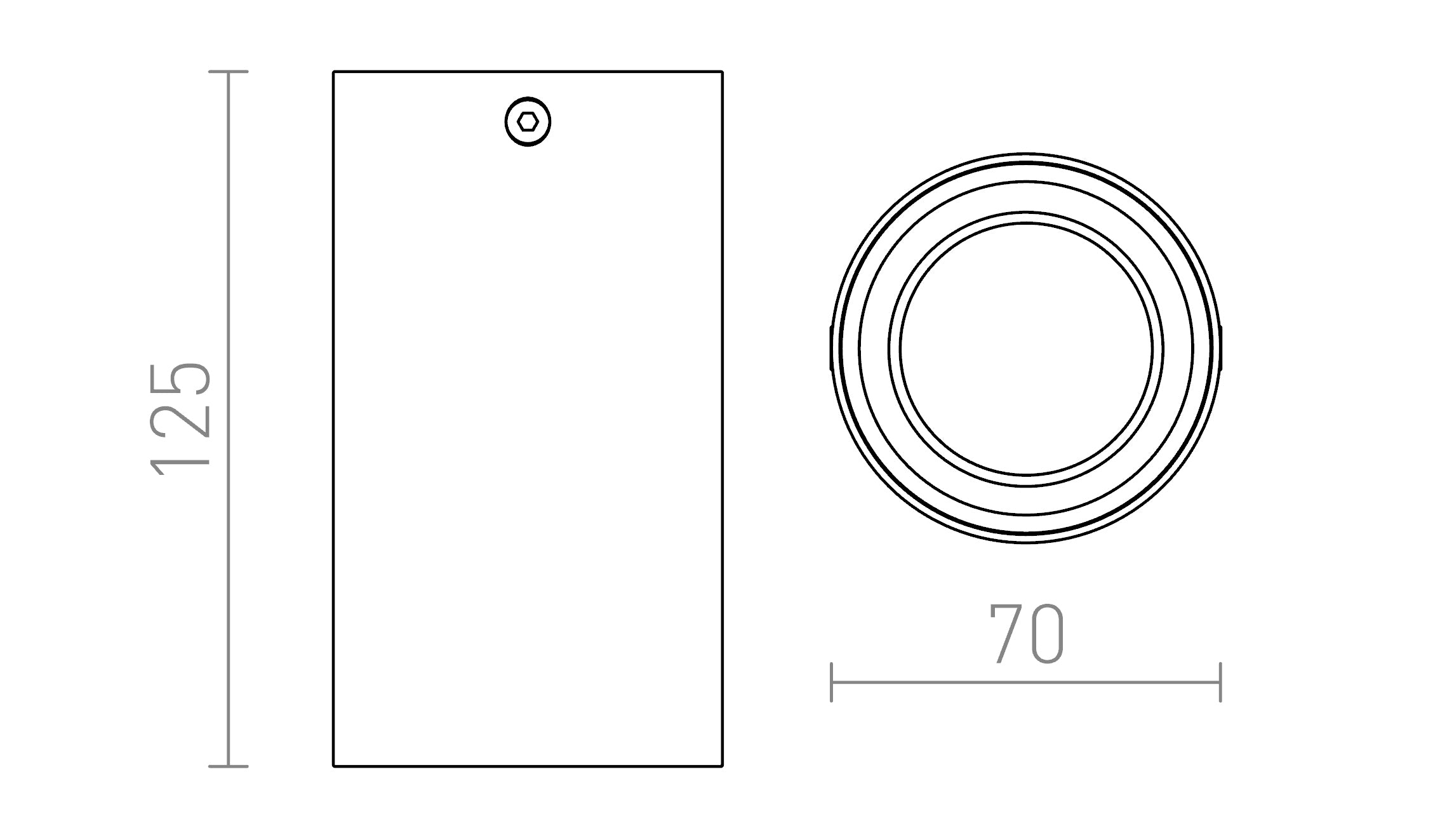 TUBA SUFITOWA - Product sketch