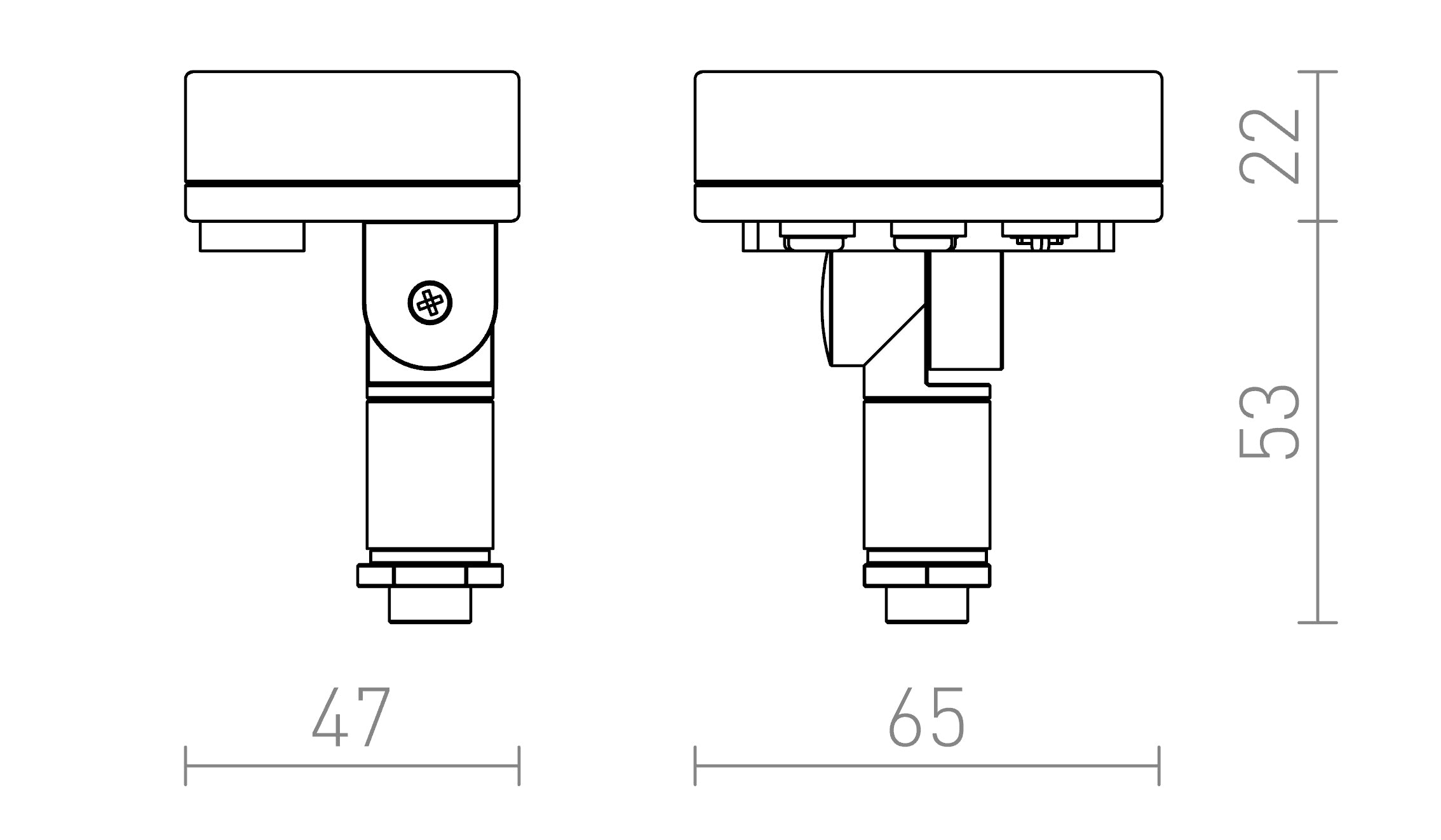 CZUJNIK IP - Product sketch