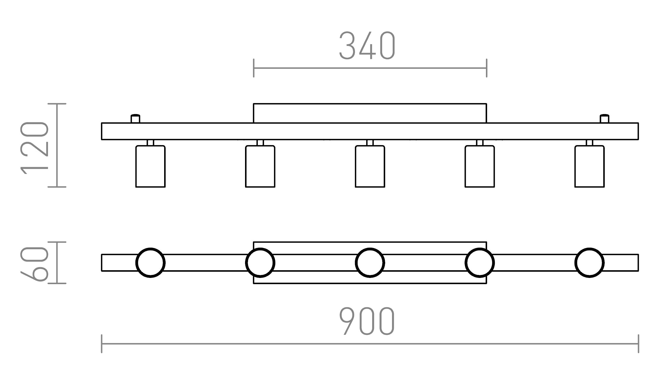 RALLONG V SUFITOWA - Product sketch
