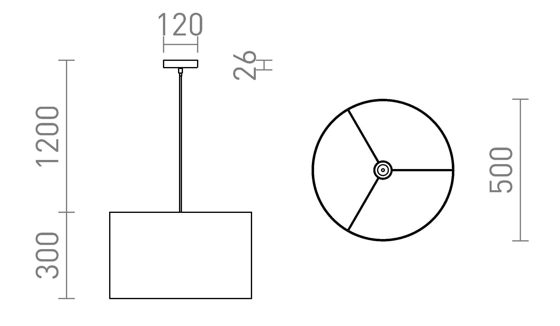 FANCY 50/30 - Product sketch