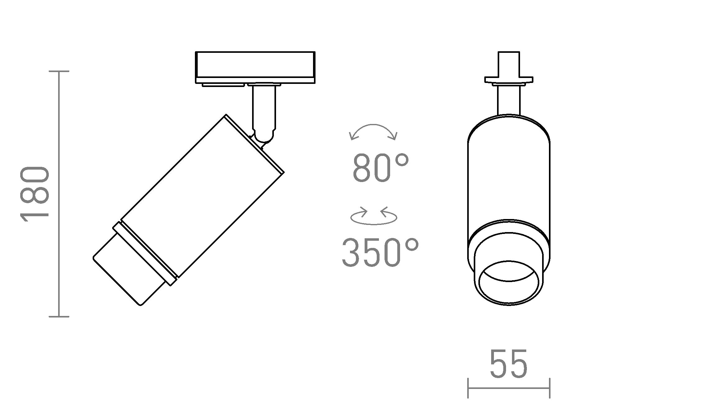 OPTIMUS DO SZYNY 1-FAZ. - Product sketch