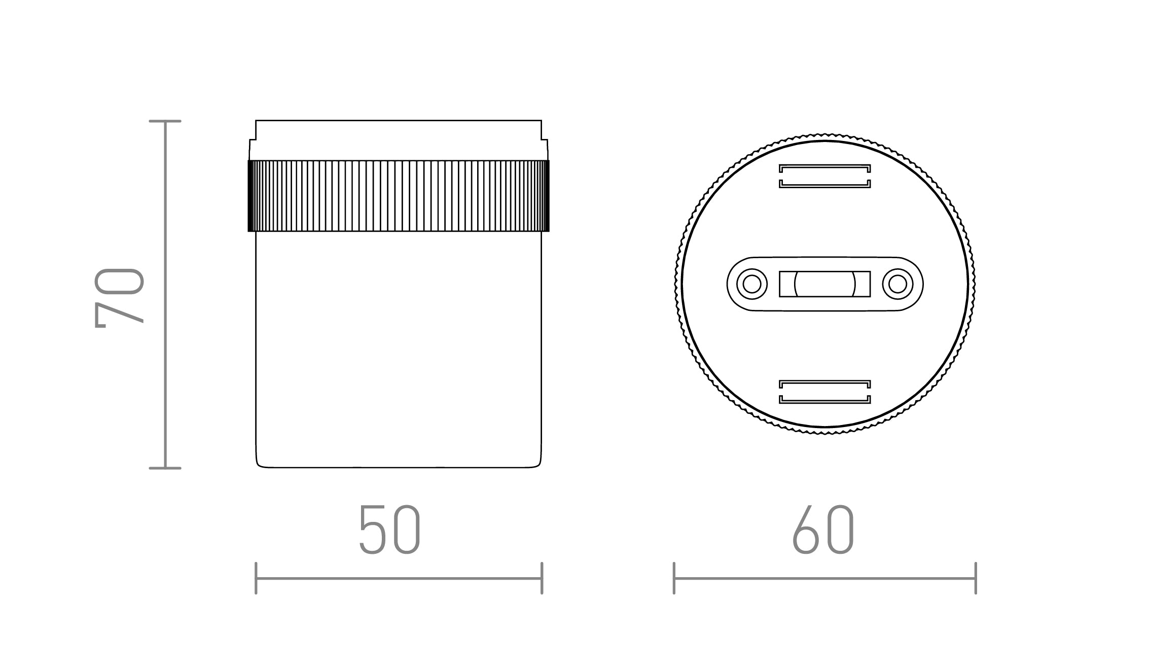 WAVE UCHWYT NATYNKOWY  - Product sketch