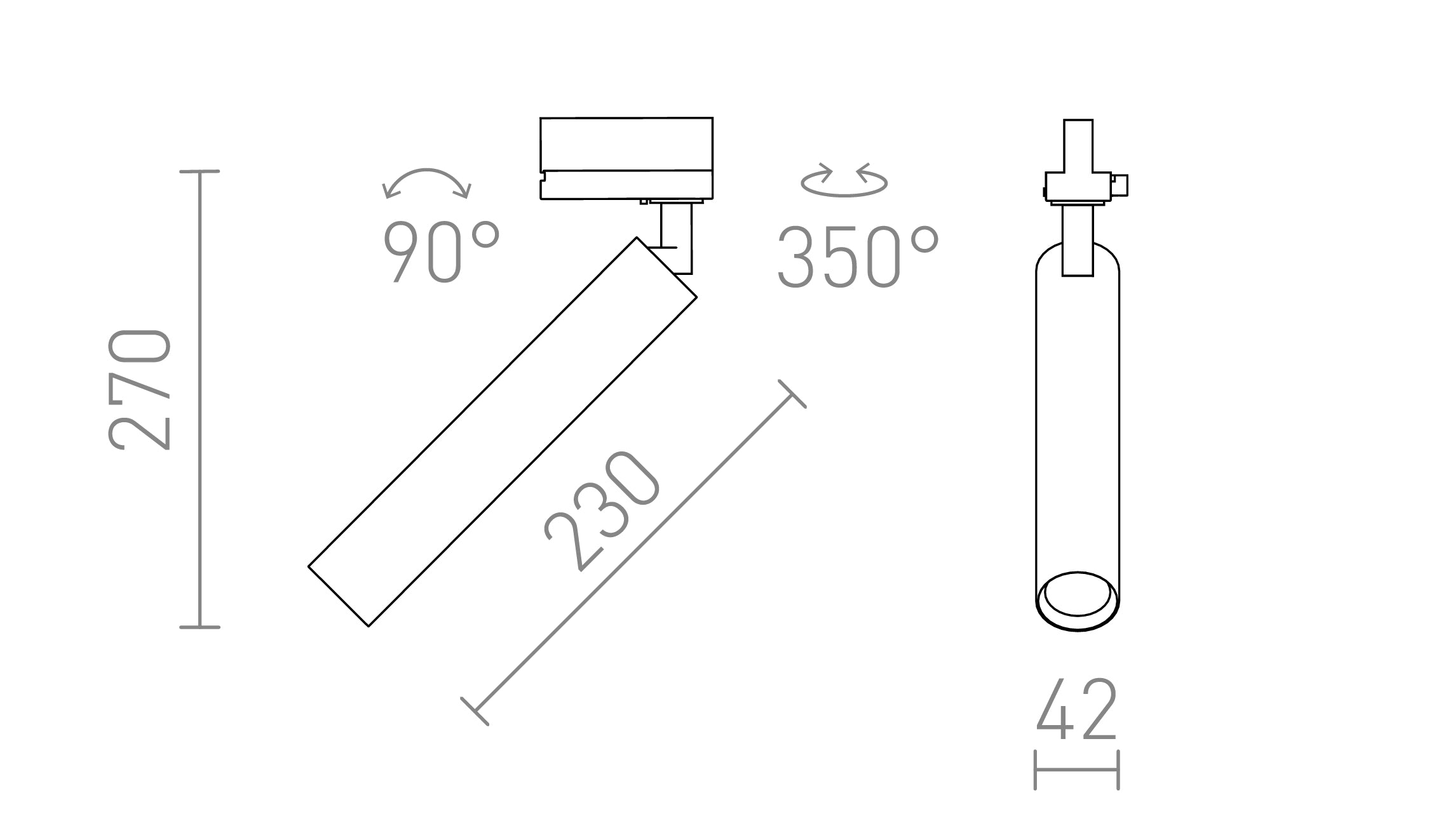 DARRIN DO SZYNY 3-FAZ. - Product sketch