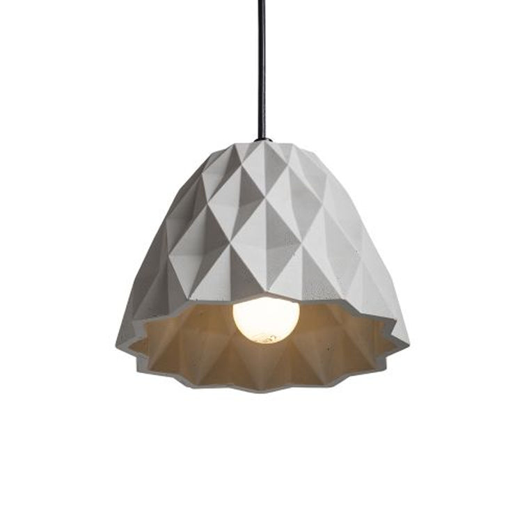 Lampy wiszące betonowe