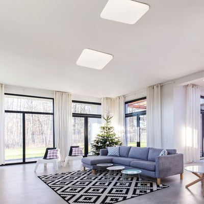 Lampa sufitowa z czujnikiem