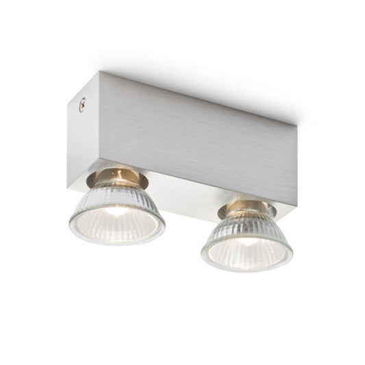 RENDL Outlet MARVEL II ceiling aluminum 230V GU10 2x50W R10123 1