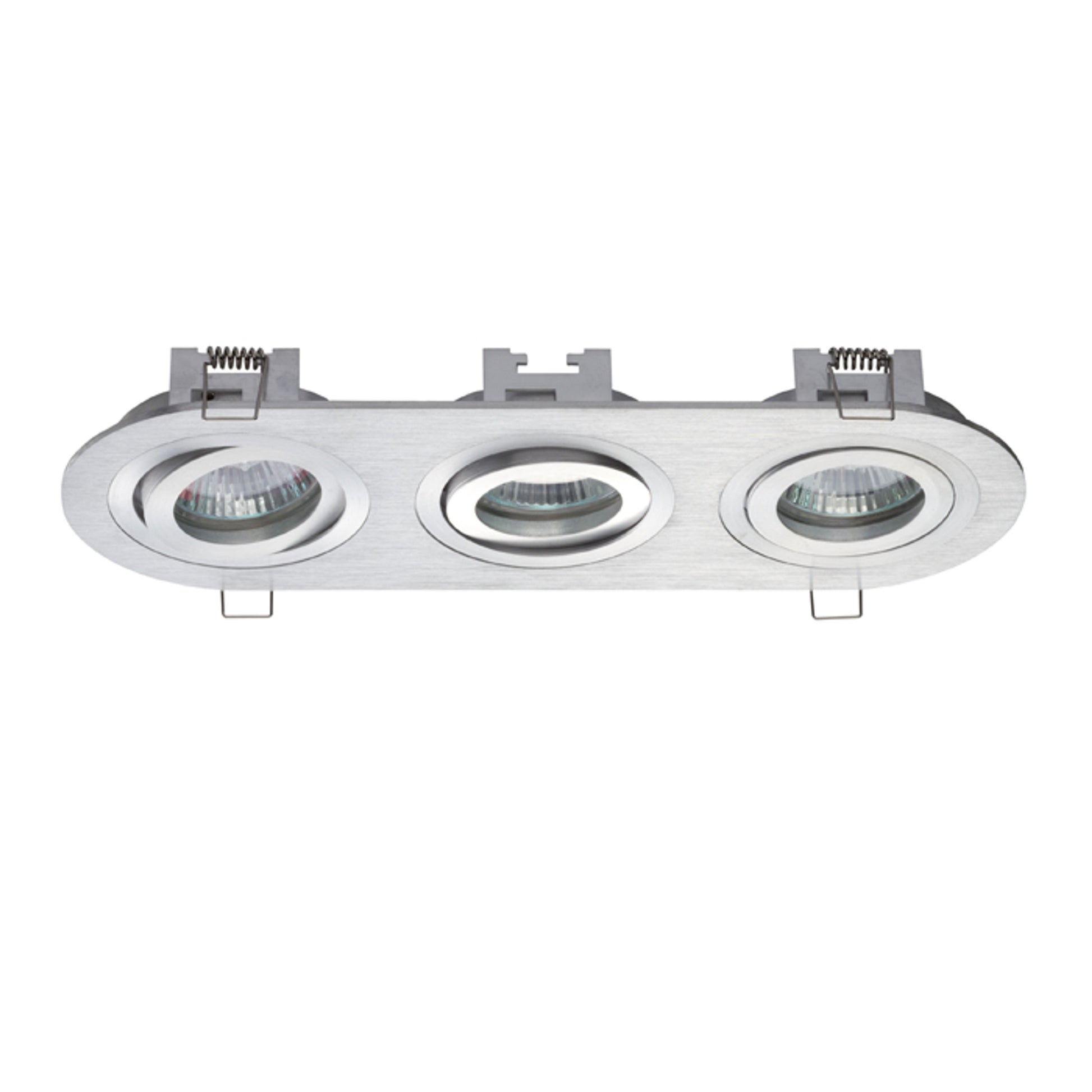 RENDL Outlet BIZZ III directional brushed aluminum 12V GU5,3 3x50W R10210 5