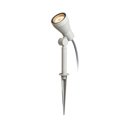 RENDL outdoor lamp DIREZZA on spike silver grey  230V LED GU10 8W IP54 R10427 3