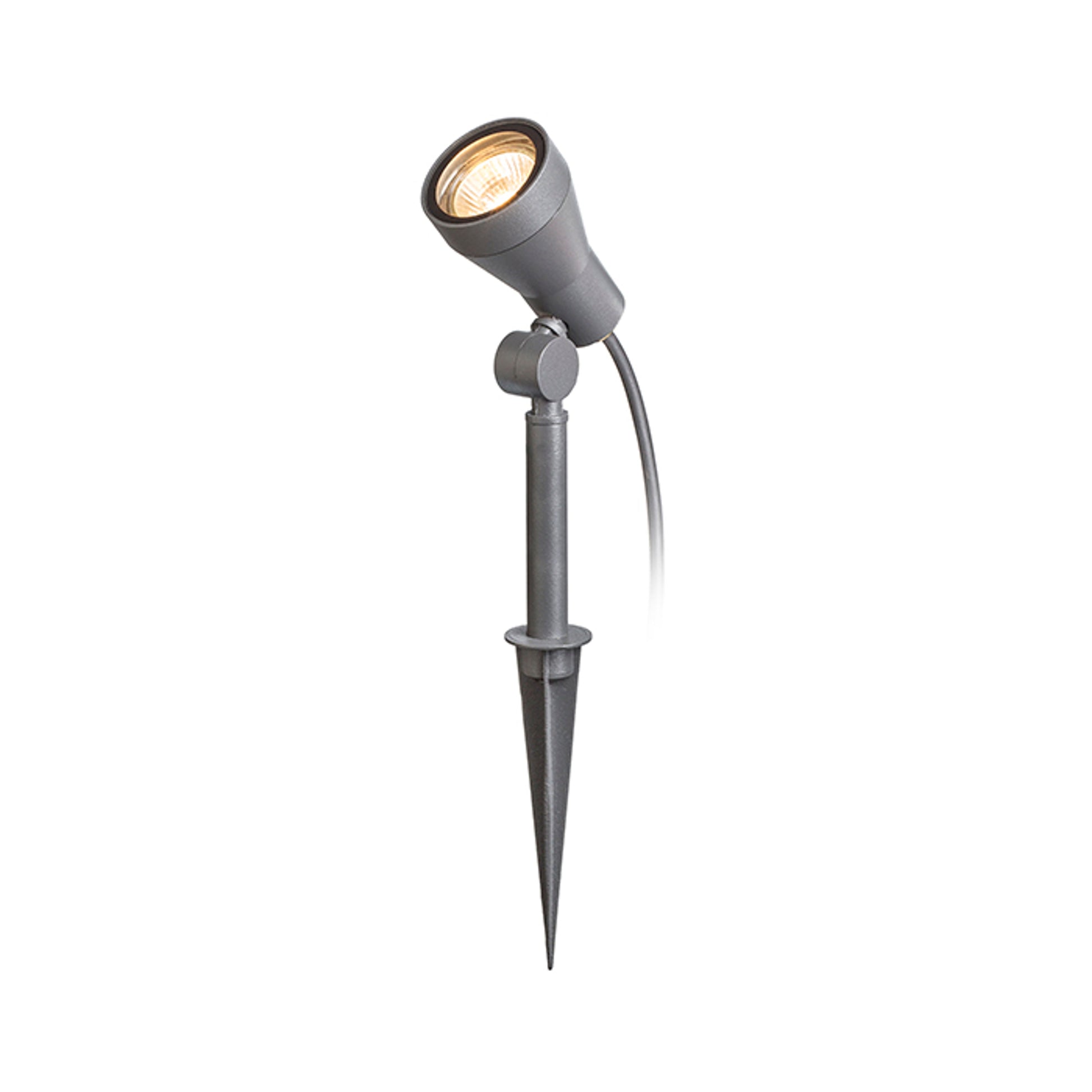 RENDL outdoor lamp DIREZZA on spike anthracite grey 230V GU10 35W IP54 R10431 3